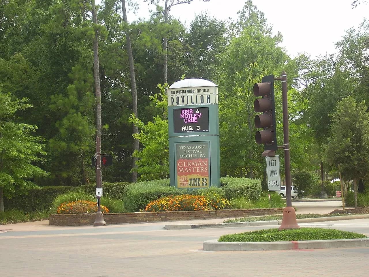 The Cynthia Woods Mitchell Pavilion sponsored by Huntsman