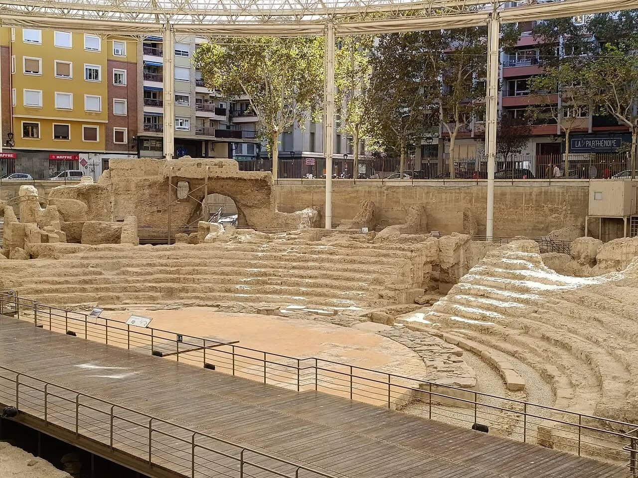 teatro romano de Zaragoza