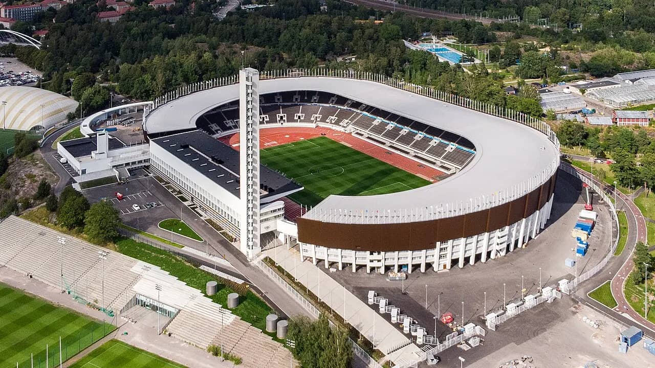 Helsinki Olympic Stadium Plaza