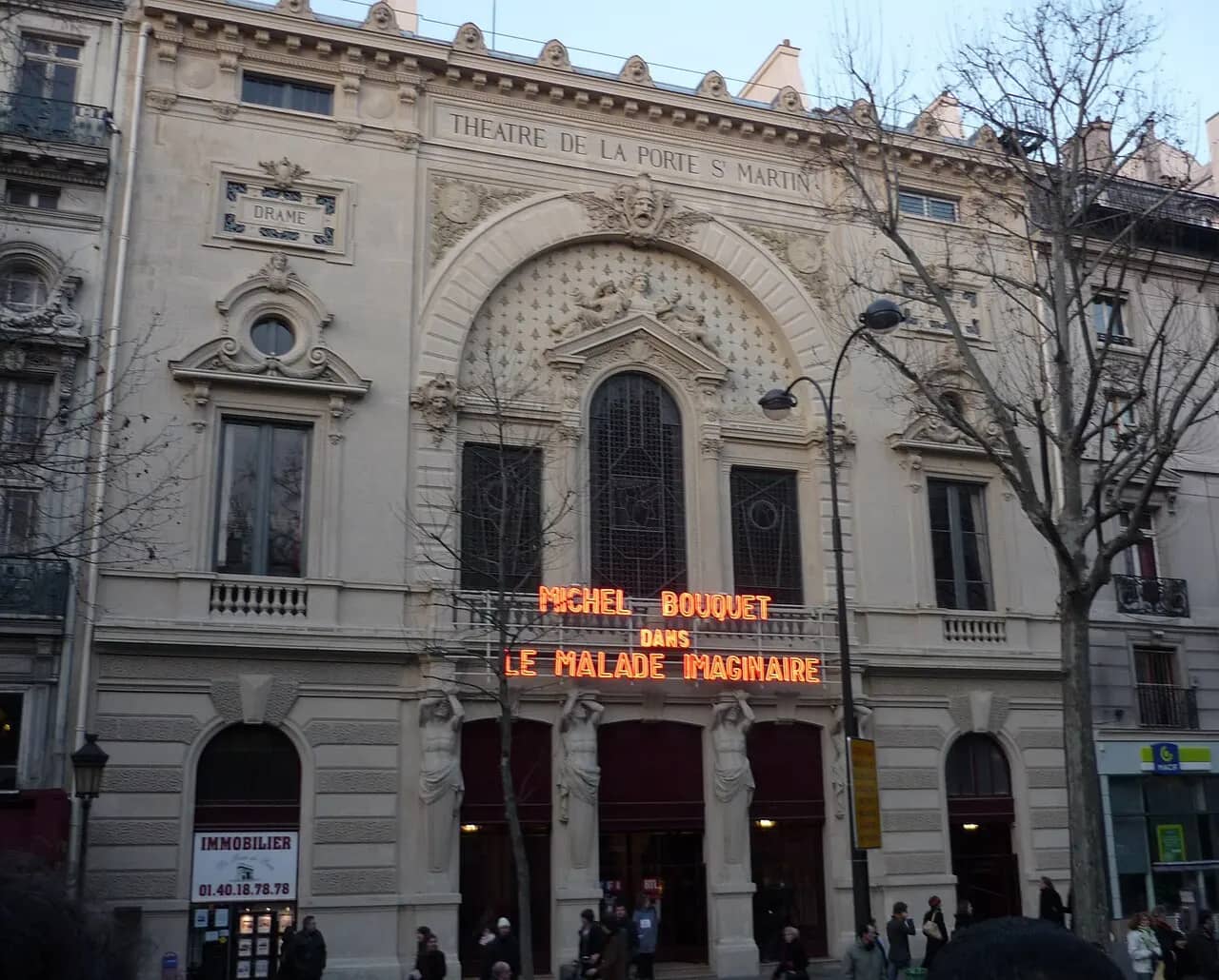 THEATRE DE LA PORTE SAINT-MARTIN