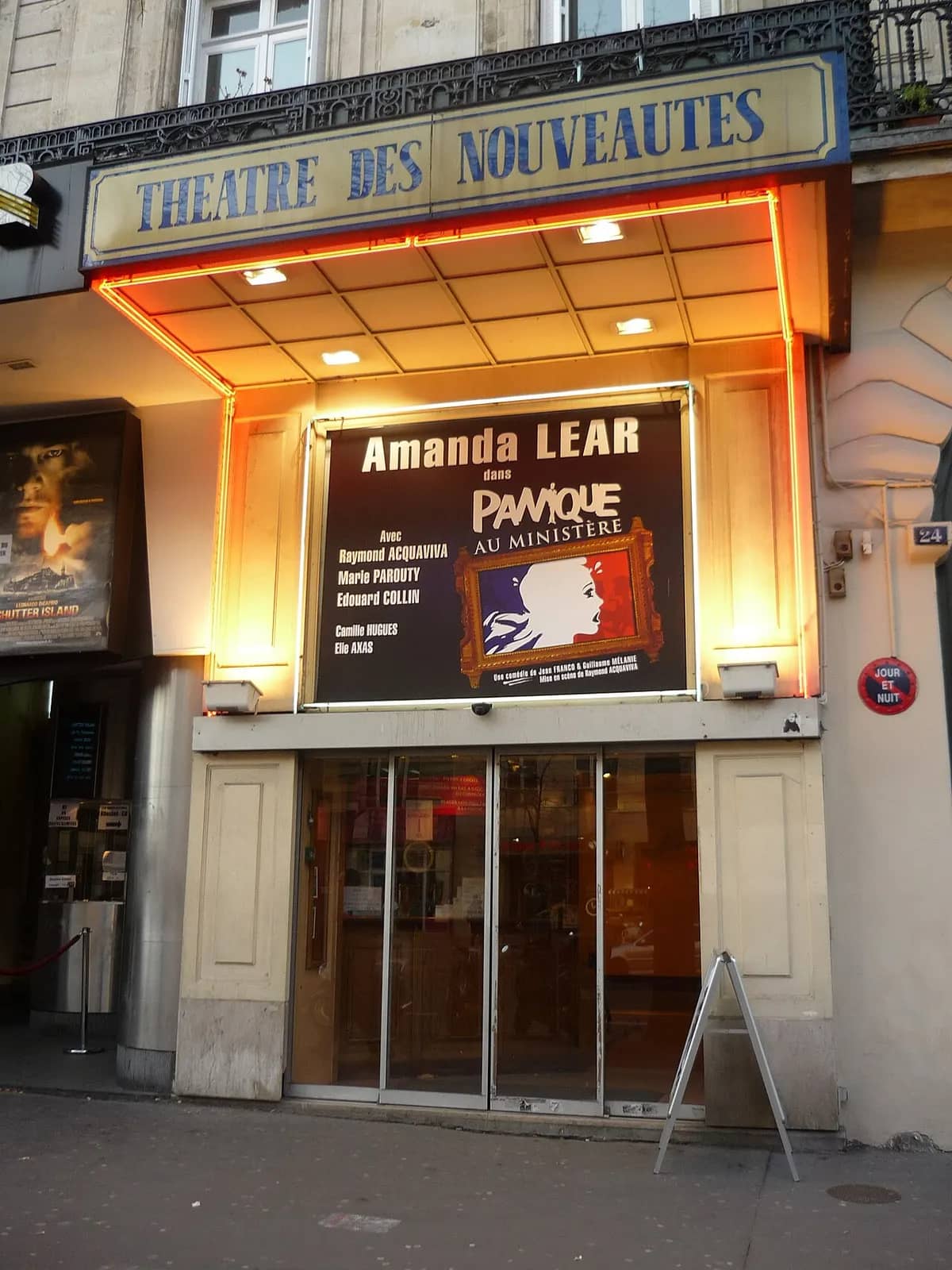 THEATRE DES NOUVEAUTES