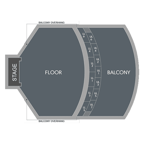 Mapa de asientos – Warfield