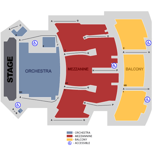 Seating chart – Palace Theatre-NY