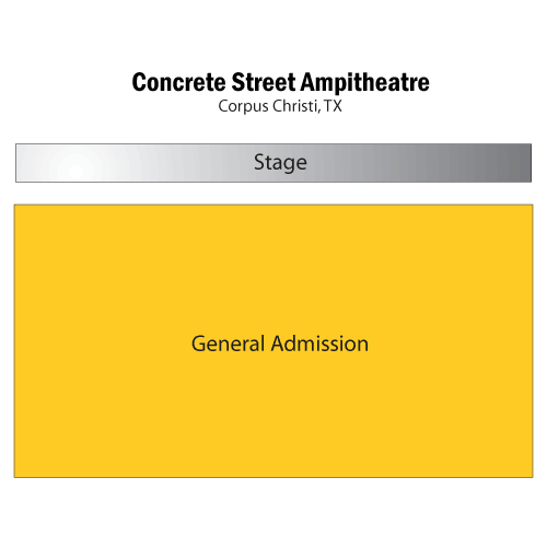 Mapa de asientos – Concrete Street Amphitheater