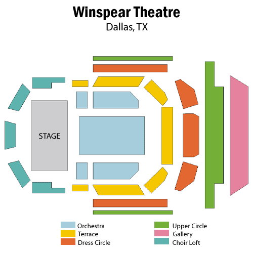Plan de salle – Winspear Centre