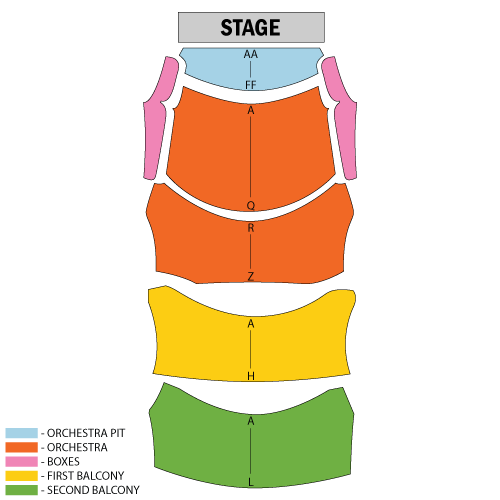 Seating chart – Clay Center