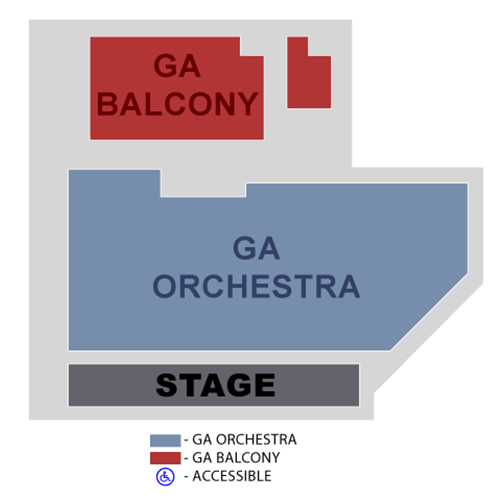 Seating chart – Bearsville Theatre