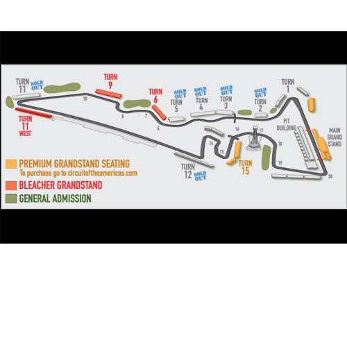 Seating chart – Circuit of The Americas
