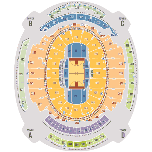 Seating chart – Madison Square Garden