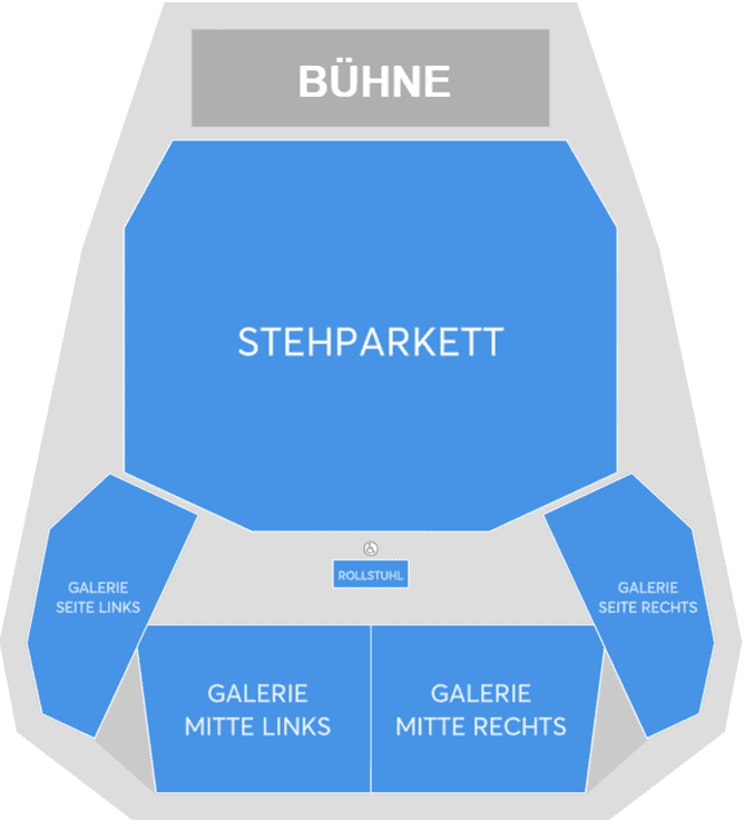Seating chart – Raiffeisen Halle im Gasometer