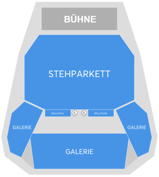 Seating chart – Raiffeisen Halle im Gasometer