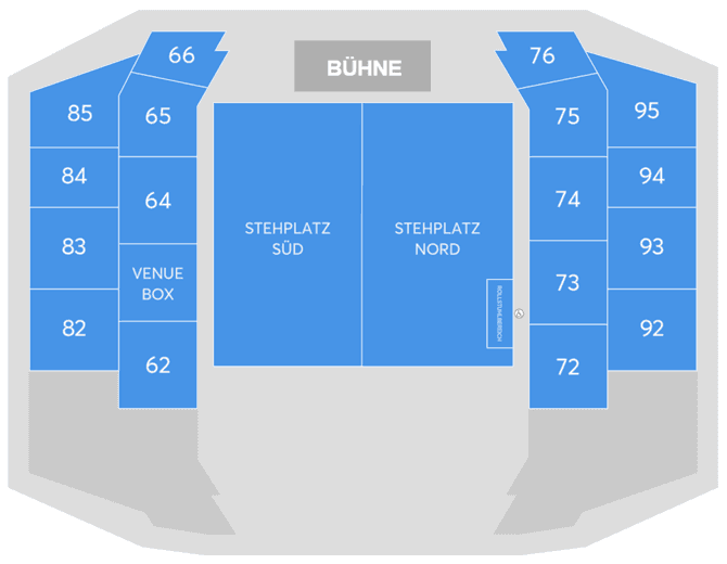 Seating chart – Wiener Stadthalle - Halle D