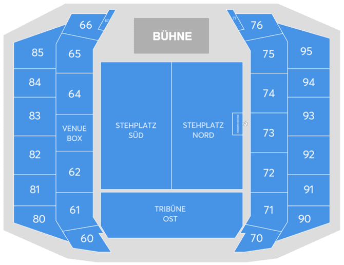 Seating chart – Wiener Stadthalle - Halle D
