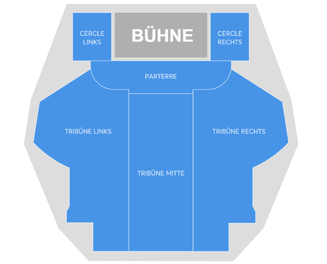 Saalplan – Globe