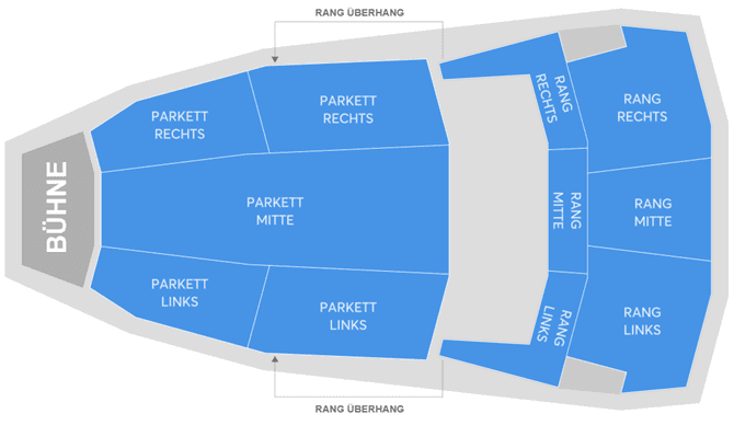 Seating chart – Festspiel- und Kongresshaus