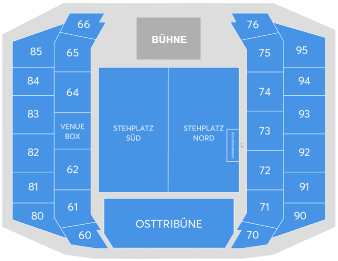 Seating chart – Wiener Stadthalle - Halle D