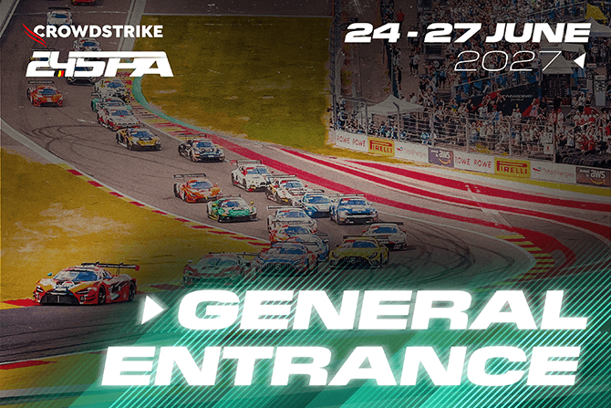 Plan de salle – Circuit de Spa-Francorchamps