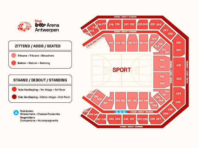 Seating chart – Lotto Arena Antwerpen