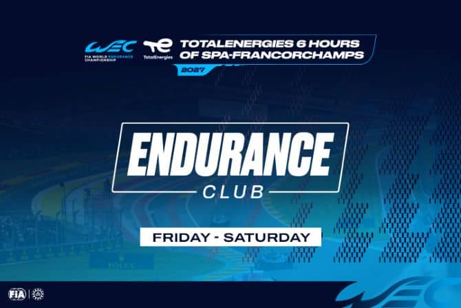 Zaalplattegrond – Circuit de Spa-Francorchamps