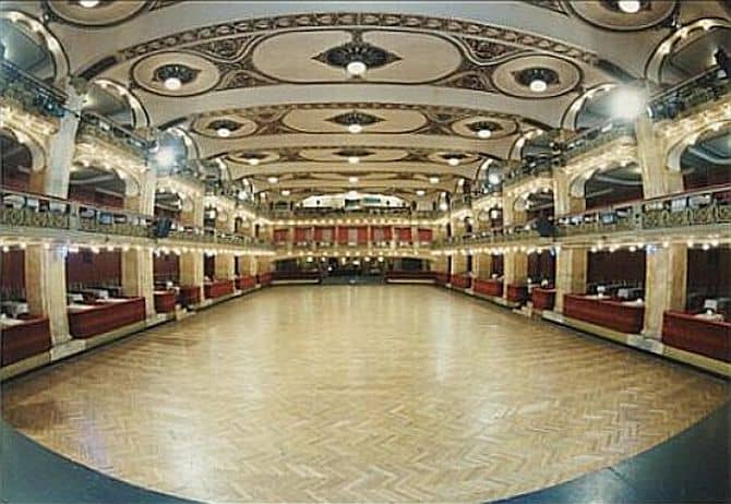 Seating chart – Lucerna - Velký sál