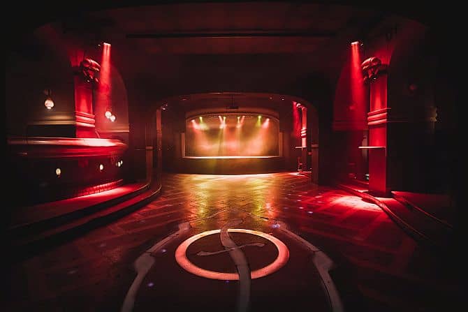 Plánek sálu – Futurum Music Bar