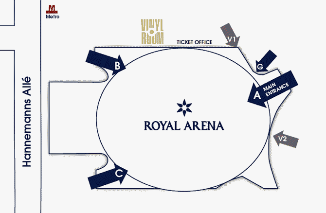 Salsplan – Royal Arena