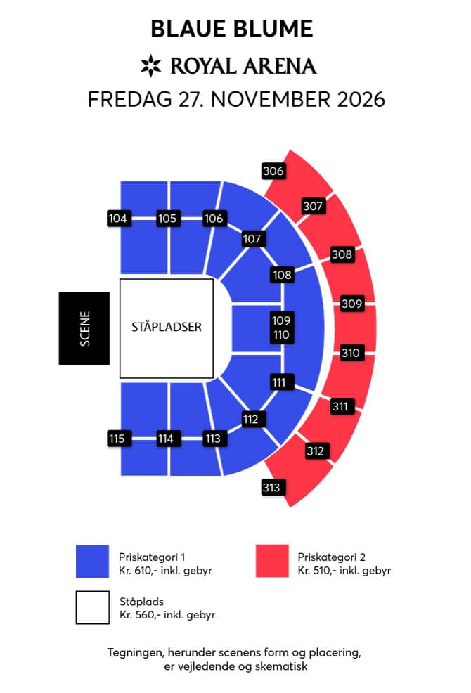 Salsplan – Royal Arena