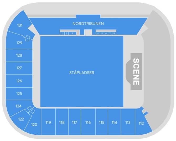 Salsplan – Aarhus Stadion