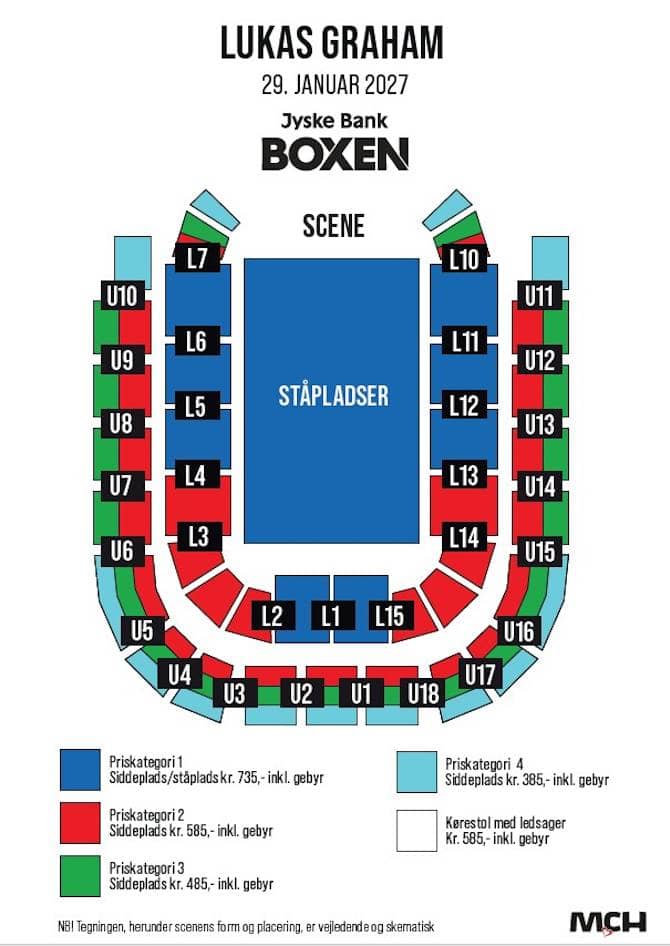 Salsplan – Jyske Bank Boxen
