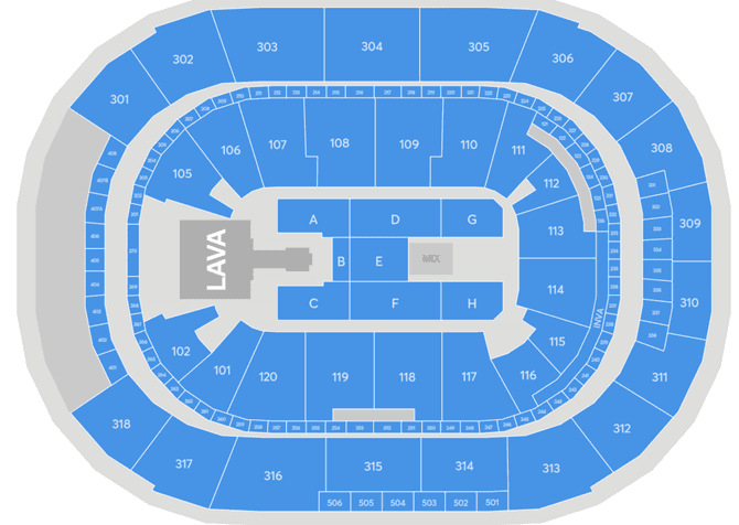 Seating chart – Veikkaus Arena