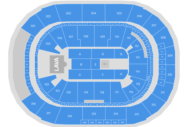 Seating chart – Veikkaus Arena