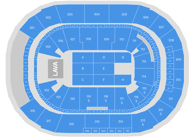 Seating chart – Veikkaus Arena