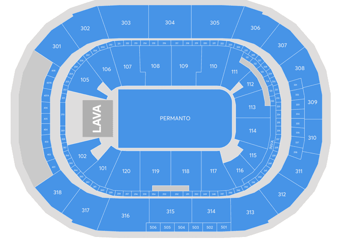 Seating chart – Veikkaus Arena