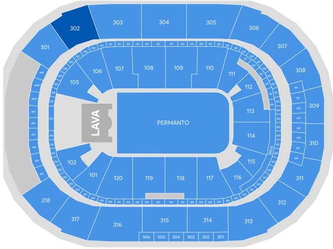 Seating chart – Veikkaus Arena