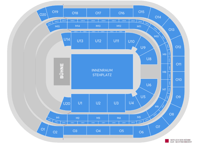 Seating chart – ZAG Arena