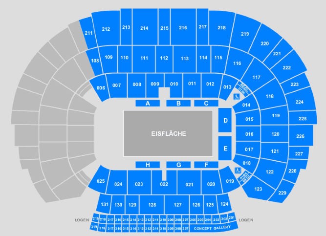 Seating chart – PSD BANK DOME