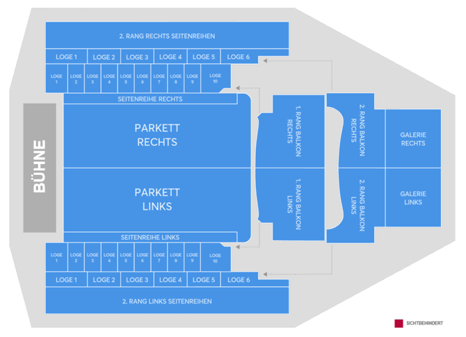 Saalplan – Laeiszhalle (Großer Saal)