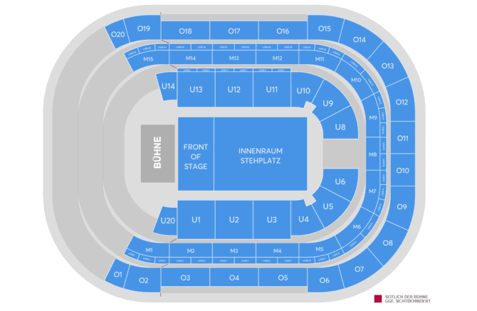 Seating chart – ZAG Arena