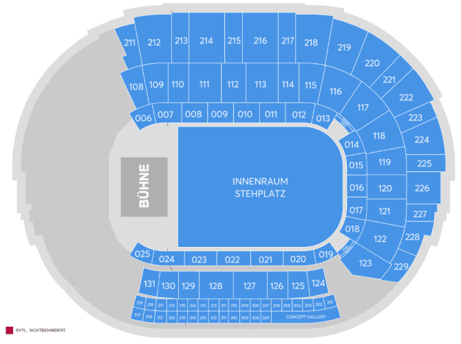 Seating chart – PSD BANK DOME