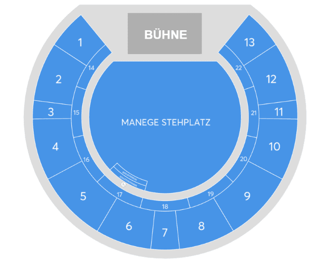 Seating chart – Tempodrom