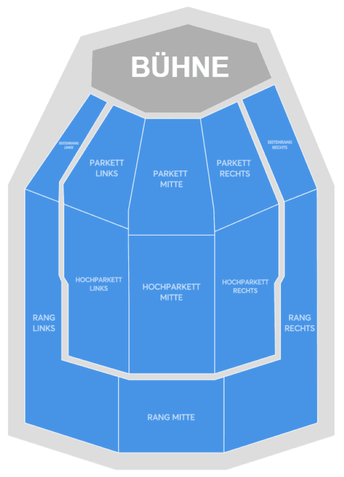 Seating chart – CCH (Saal 1)