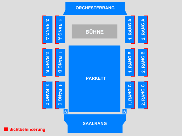 Seating chart – Musik- und Kongresshalle
