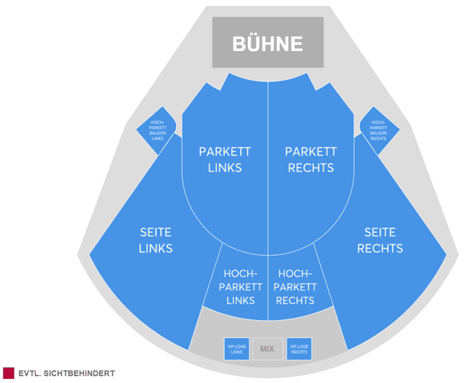 Seating chart – Metronom Theater