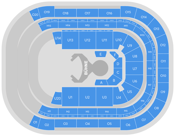 Seating chart – ZAG Arena