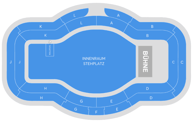 Seating chart – Festhalle