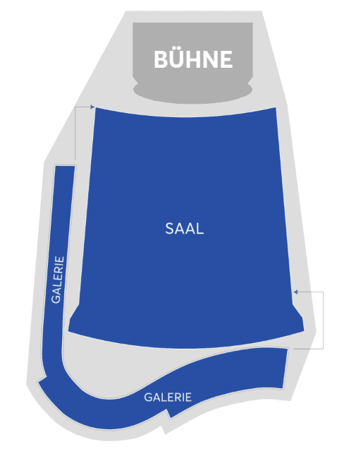 Saalplan – Alte Kongresshalle