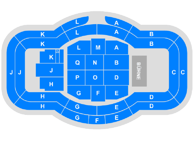 Seating chart – Festhalle
