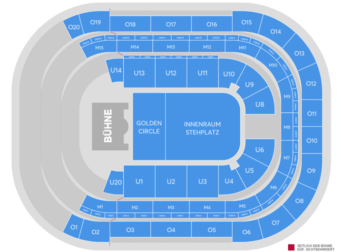 Seating chart – ZAG Arena