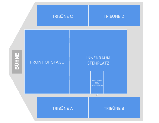 Seating chart – Mehrzweckgelände Tannenhausen