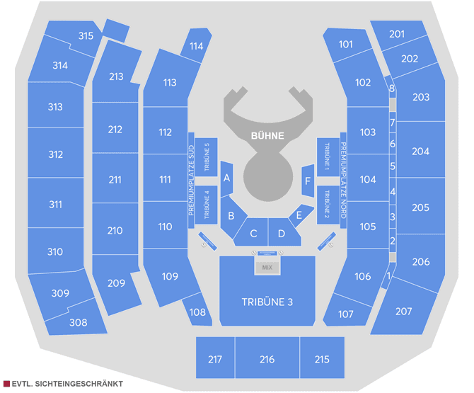 Seating chart – ÖVB-Arena